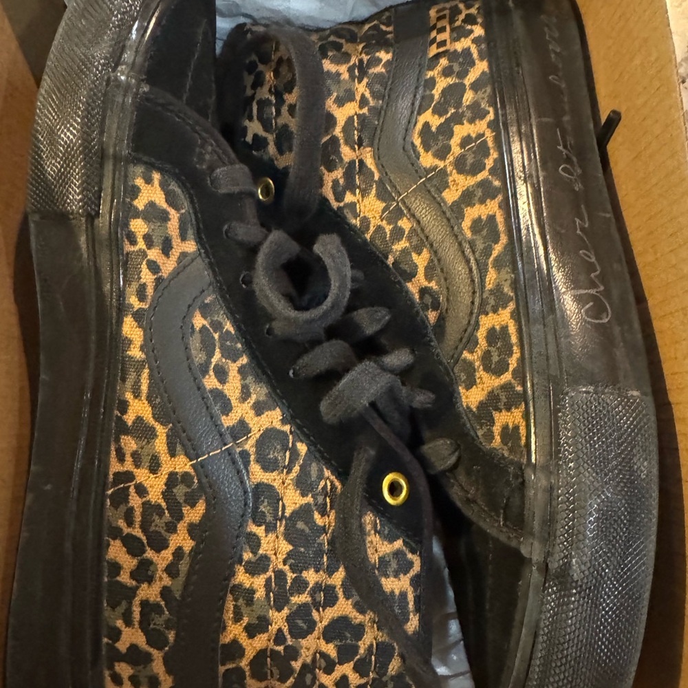 Vans Cheetah Print Skate high tops